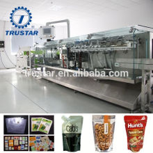 stainless steel food vacuum packing pouch machine